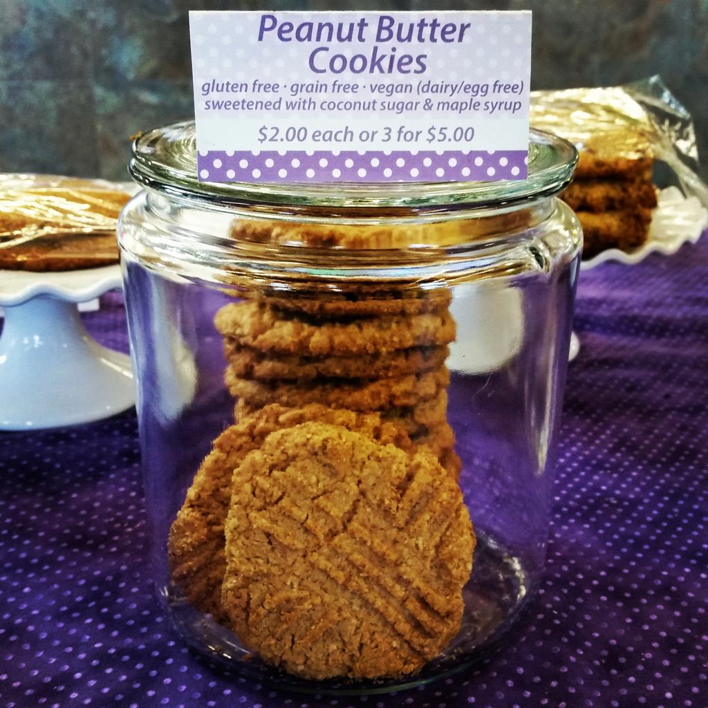 We're here @HfxSeaportMrkt til 3pm with #vegan #glutenfree treats!!! Gift certificates also available for christmas!