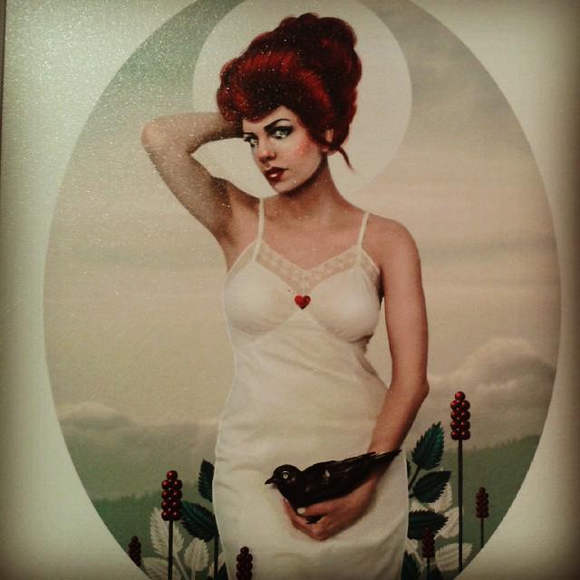 Gallery_PZG's tweet photo. @auniakahn #Berlin #gallery #exhibition #artforsale #friedrichshain #digital #openingday #popsurrealism #lowbrow http://t.co/bgFCvOc0YU