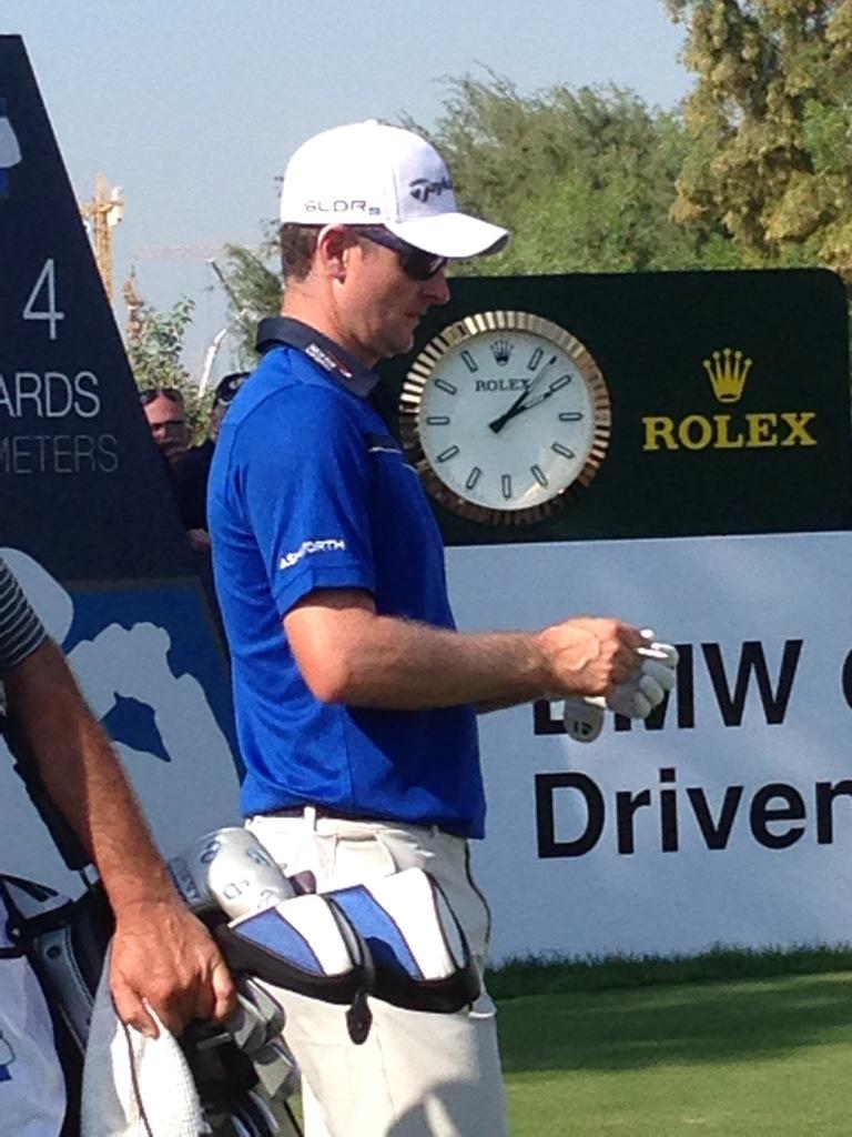 bagshaw2112's tweet image. Justin Rose at the 9th Hole...#RaceToDubai #earthcourse