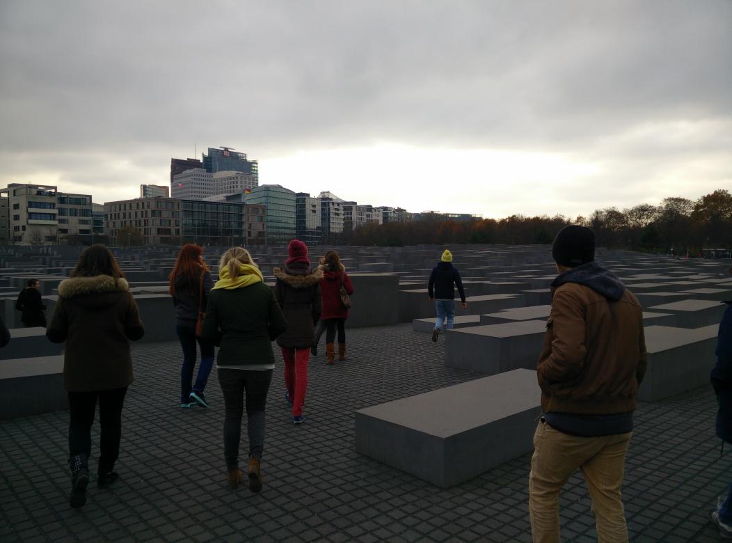 max_hu4's tweet image. Le mémorial de l&apos;Holocauste avec le BDA de l&apos;@eivp_paris #Berlin #WEBDA