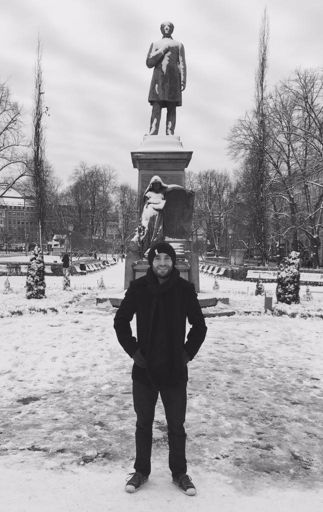 Matthew_Lynch_'s tweet photo. I can confirm Helsinki is frickin Freezing! #finland #helsinki http://t.co/ggXDFD0Vvv