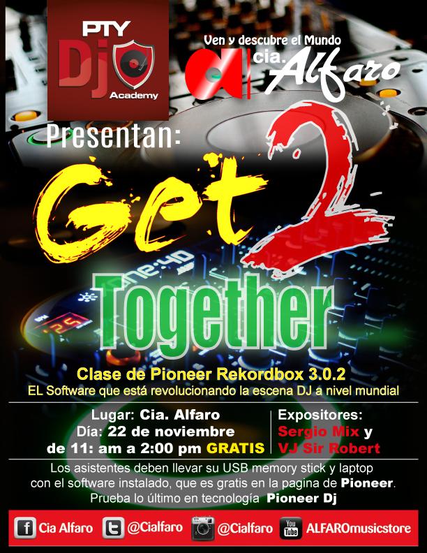 PTYDJAcademy's tweet photo. Hoy es el día 11am #GetTogether2 en @Cialfaro GRATIS con @SergioMixPTY y #VjSirRobert #Rekordbox y # XDJ 1000 http://t.co/giCKd15idx