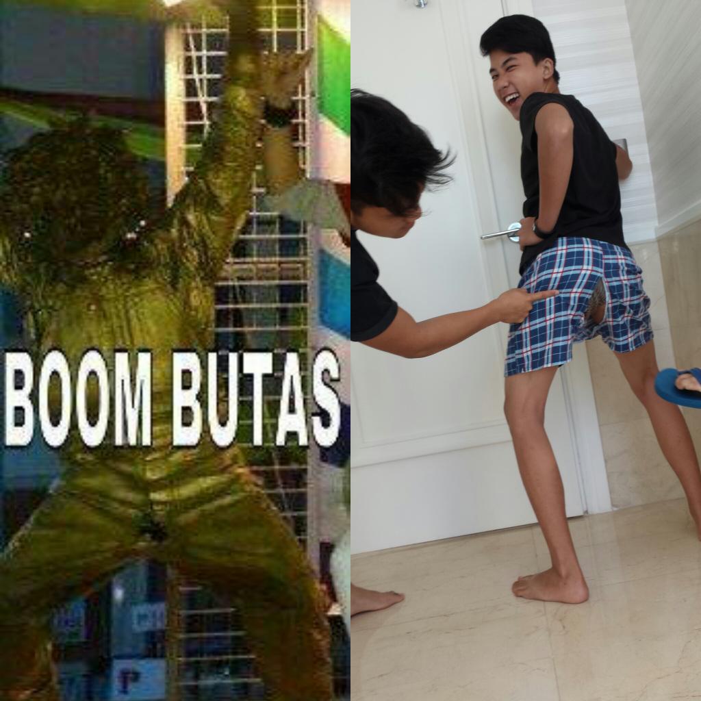 iamdianebuya's tweet photo. "@IanArquiza05: May part two na si #BoomButas HAHAHAHAHA @jamilarquiza http://t.co/5uyQiKkCao" HAHAHAHAHAHAHA 😂😂