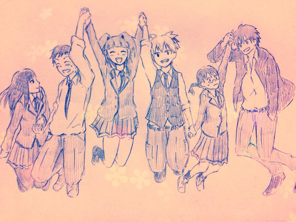 和可 ４班 暗殺教室版深夜の真剣お絵描き60分一本勝負 Http T Co 6qryseploq Twitter