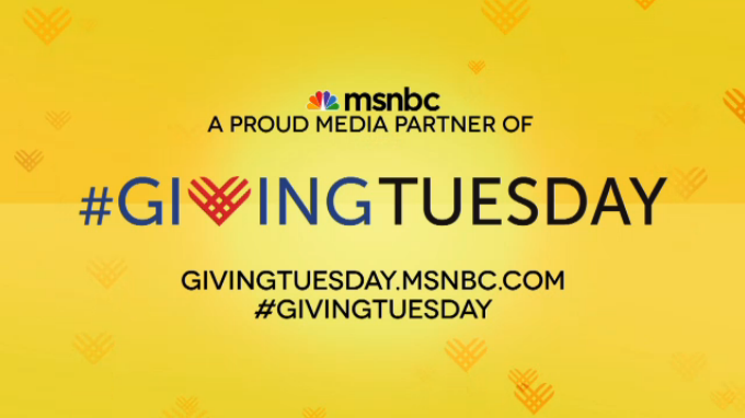Sometimes the best gift is your time, your passion, a tweet, or your voice: on.msnbc.com/1zKCPKI #GivingTuesday