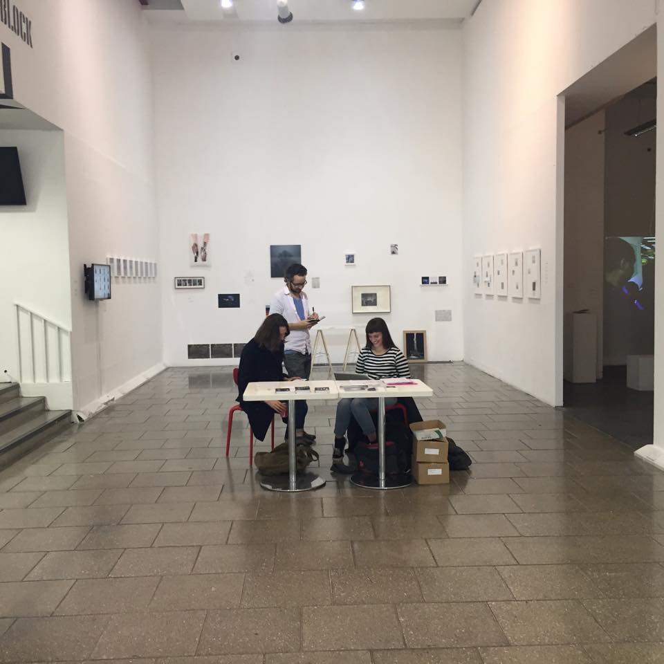 OneElephant_Two's tweet photo. Everyday there will be some exhibiting students sat in the Upper Gallery to help with any queries you may have! http://t.co/COSQ3OOSr3