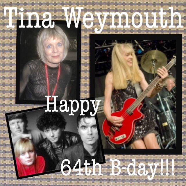 Tina Weymouth 

( B & V of Talking Heads, Tom Tom Club )

Happy 64th Birthday!!!

22 Nov 1950 