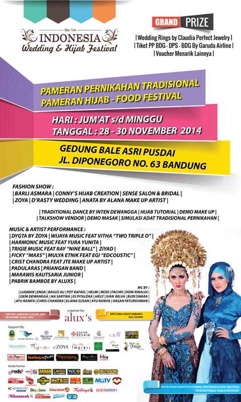 infobdg's tweet photo. Wedding Tradisional Expo, Hijab Expo, &amp; Food Festival #IWHF2014 28-30 Nov at Bale Asri Pusdai - @iwhf2014 http://t.co/fVCAWhvkHp