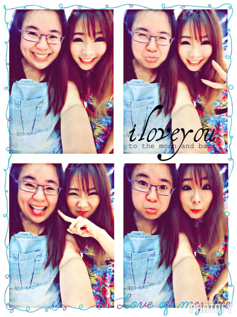 imcybilwong's tweet photo. Without fail #fourshot with @rachelltan_ Another saturday w this love love 💕 Thank you for today! 😘 Happy weekends! http://t.co/iQNxm2acdp
