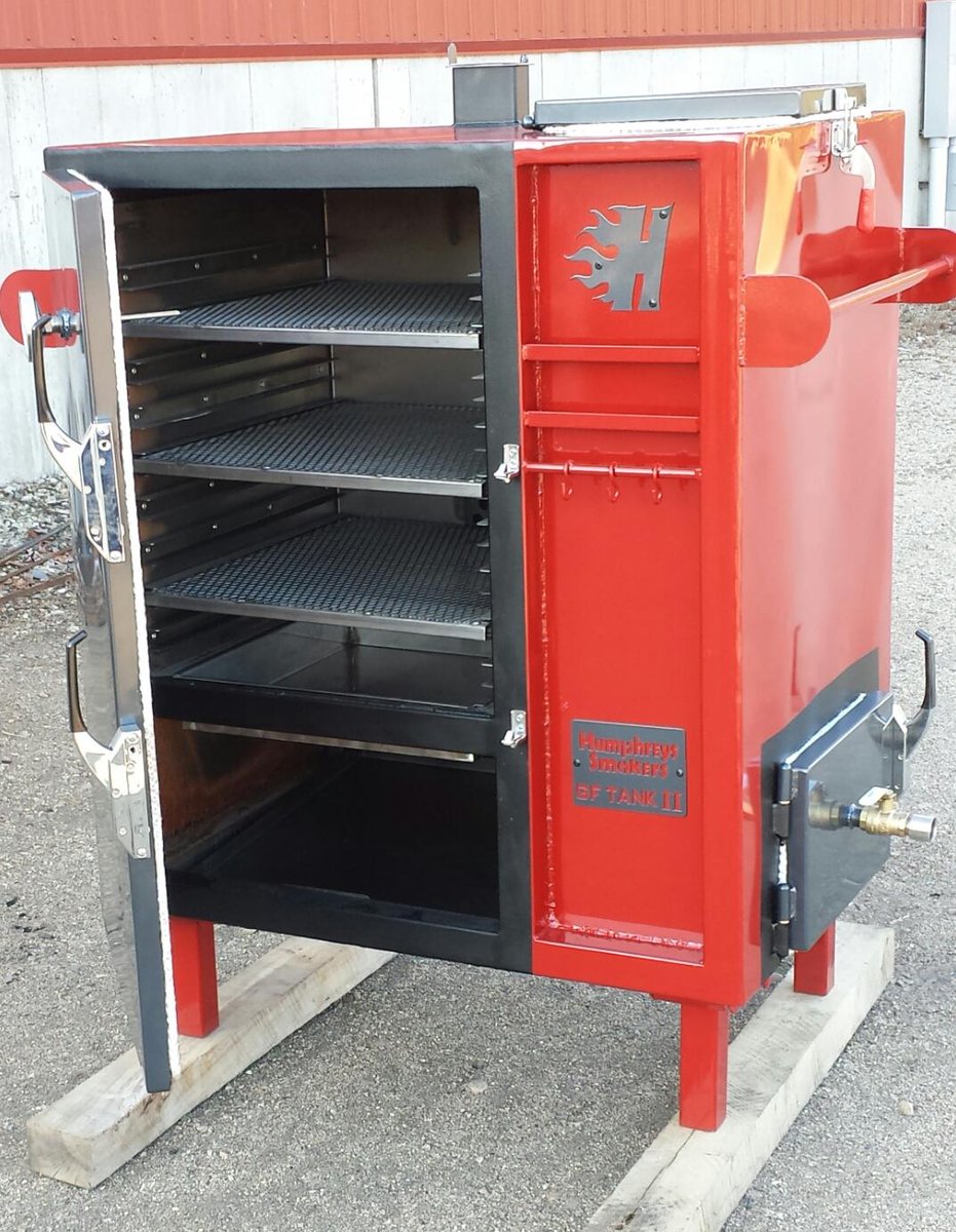 Humphrey's Gravity Feed Reverse Flow Smokers Are Here!
