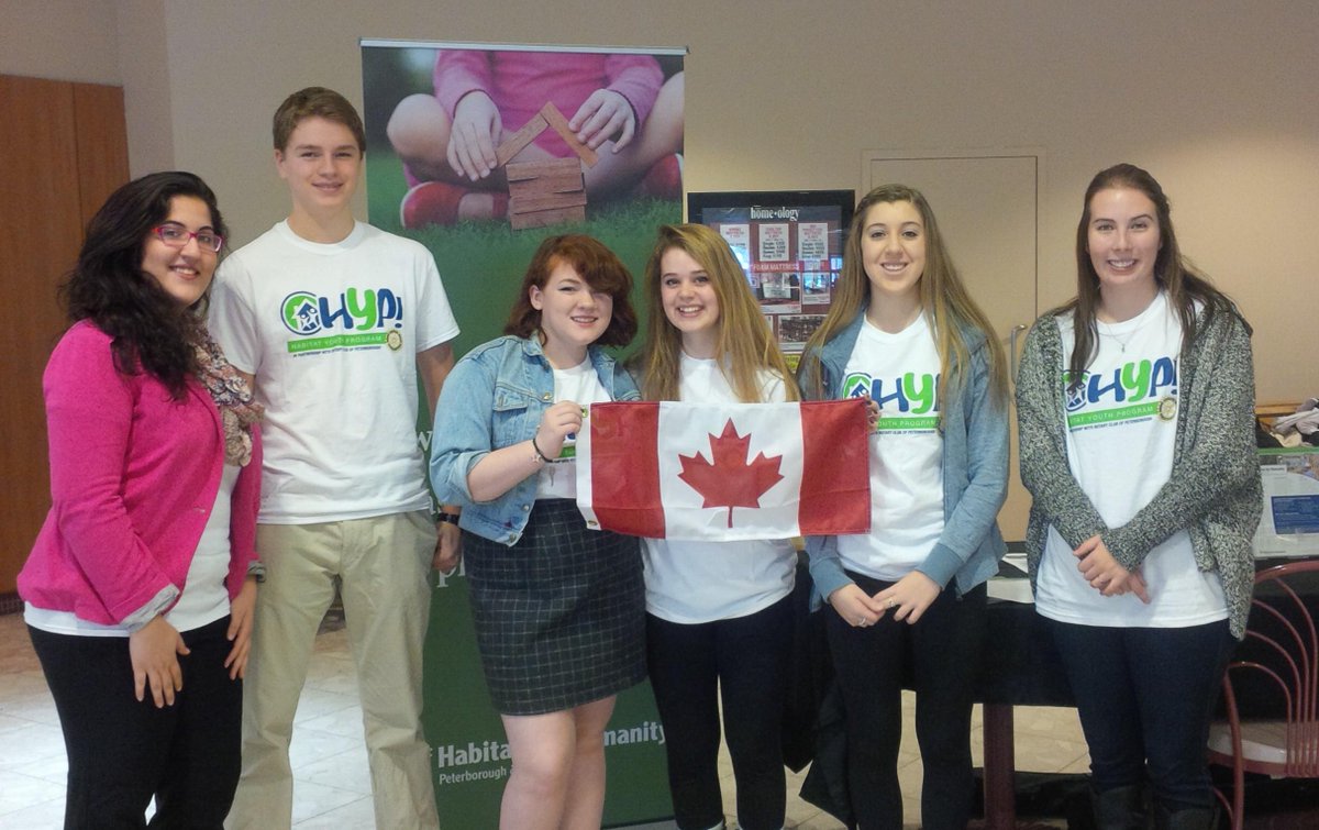 HabitatPtbo's tweet photo. Habitat Youth Council celebrates #NationalHousingDay today! #PtboHousingMatters http://t.co/SzO5fVBAYk