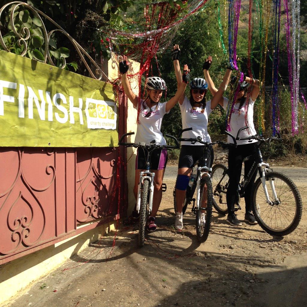 Page3's tweet image. They did it! 500km across India raising money for @CoppaFeelPeople. Whoop! #CycleChallenge #checkemtuesday