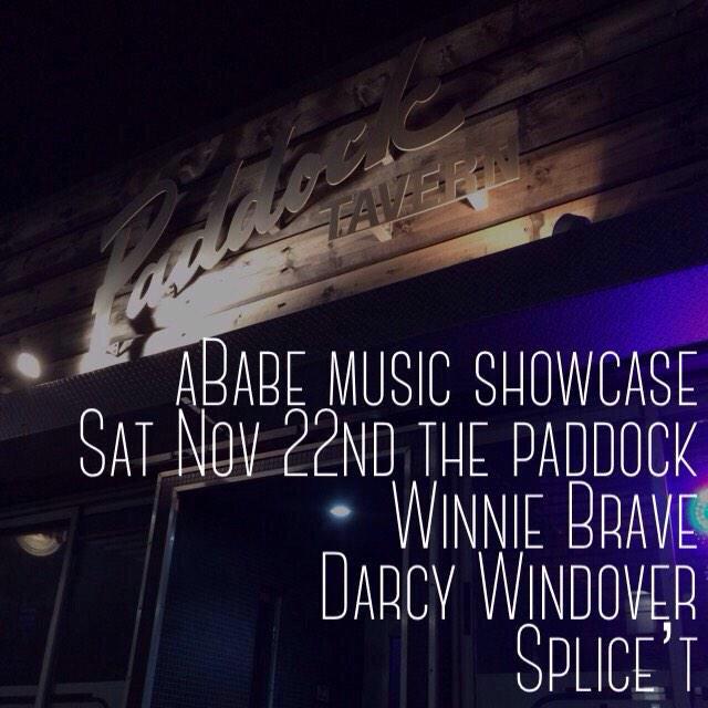 LanrickBennett's tweet photo. Get into good music #Tonight through @aBabemusic w/ @winniebrave @DarcyWindover #SpliceT playing 930pm @thepaddockTO http://t.co/RiLbIkaeUd
