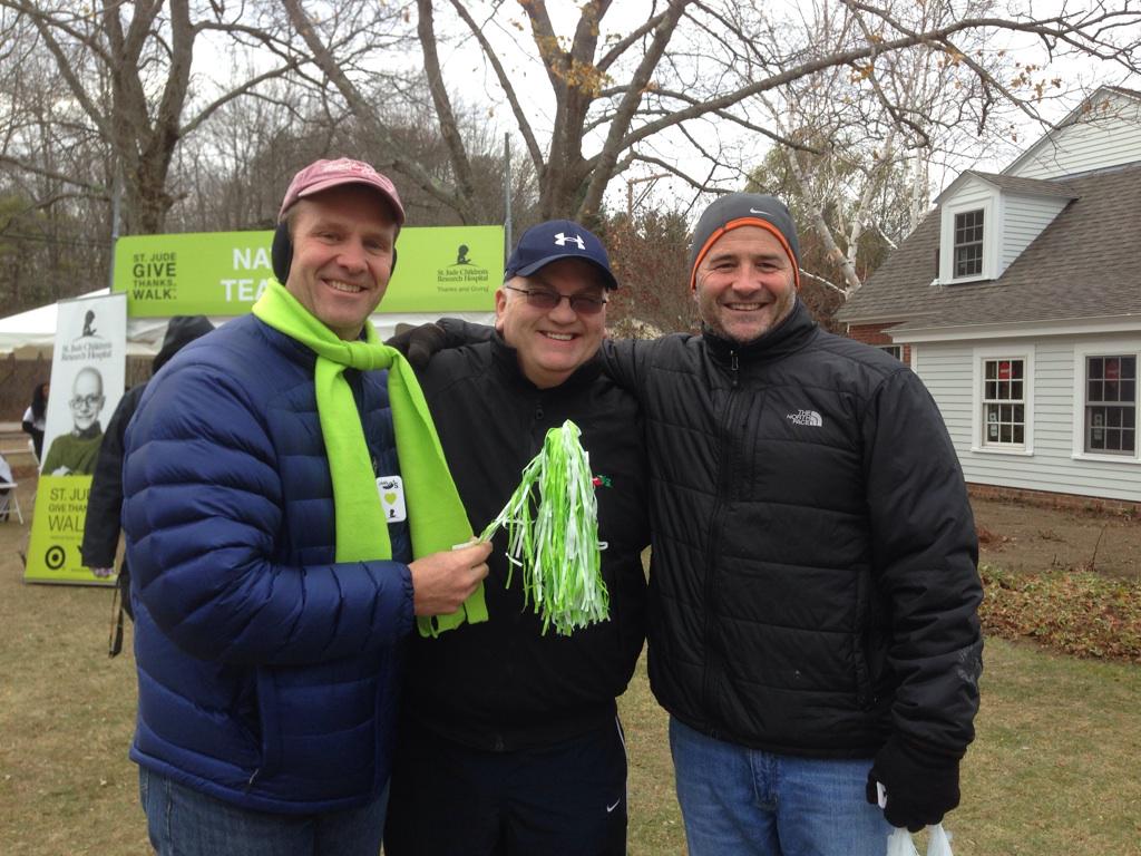 dsfay1's tweet photo. Seacoast st Jude walk Dan, Jonathan, and Sean @PDIjobs @ChilisJobs http://t.co/Zk91dMdd1d
