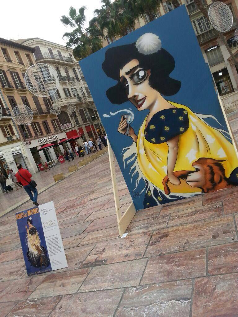 Grafitis terminados! Gran trabajo de los artistas DadiDreucol, Lalone y El Alfil. ¡Gracias! #CasaRusiñol