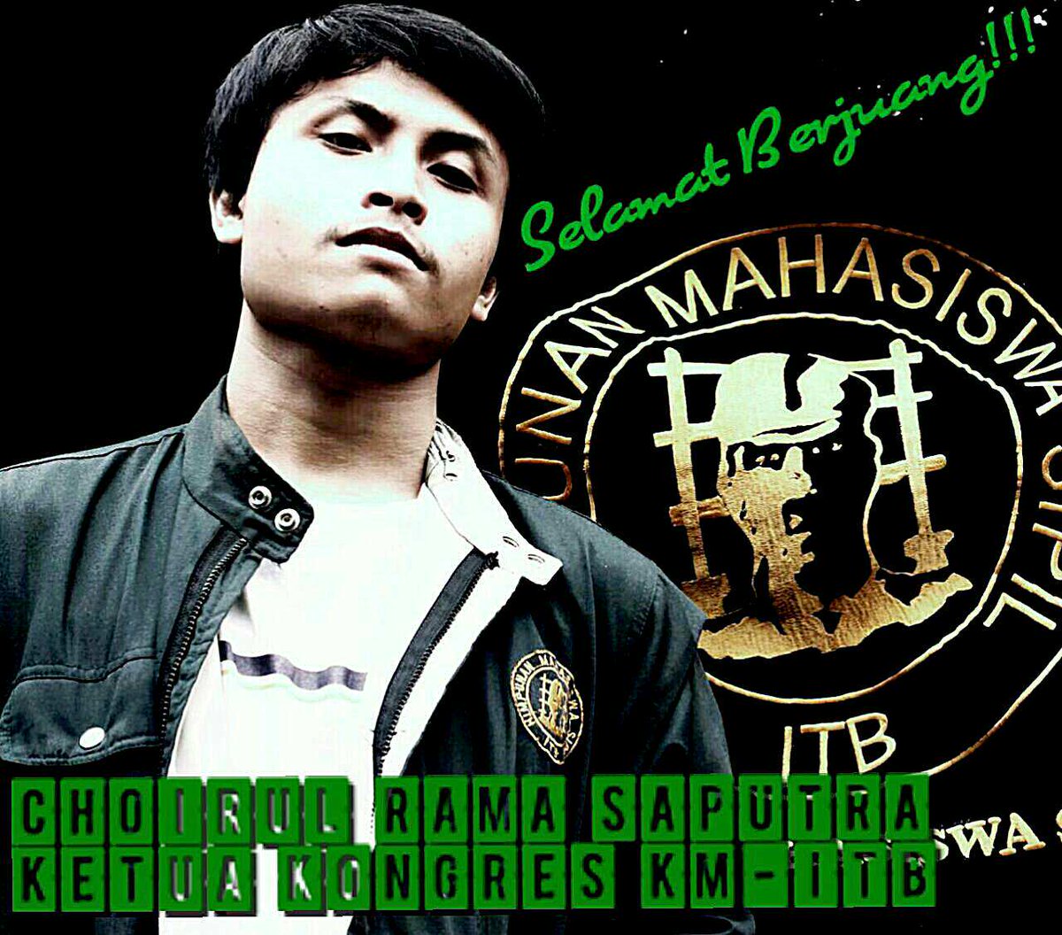 Selamat atas terpilihny Chairul Rama Saputra sebgai Ketua Kongres ITB 2014/2015,smoga dpt menjlankan tugasnya dg baik