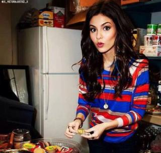 Making some of my awesome cupcakes.