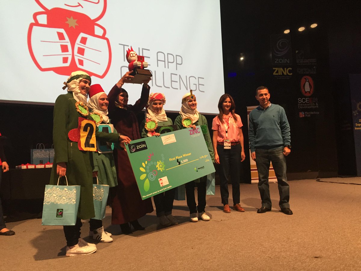 KHBPJO's tweet photo. الفائزين بالمسابقة بالمركز الأول هم مدرسة ام كلثوم ومدرسة اليوبيل. 
#JOGS2014 http://t.co/ocBRcI68AO