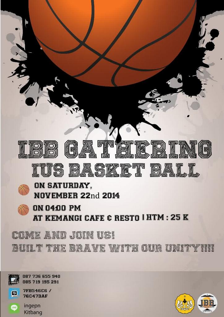 Alhamdulillah acara Gathering IBB hari ini berjalan lancar. Terimakasi semua pengisi acara dan panitia yg hebat!