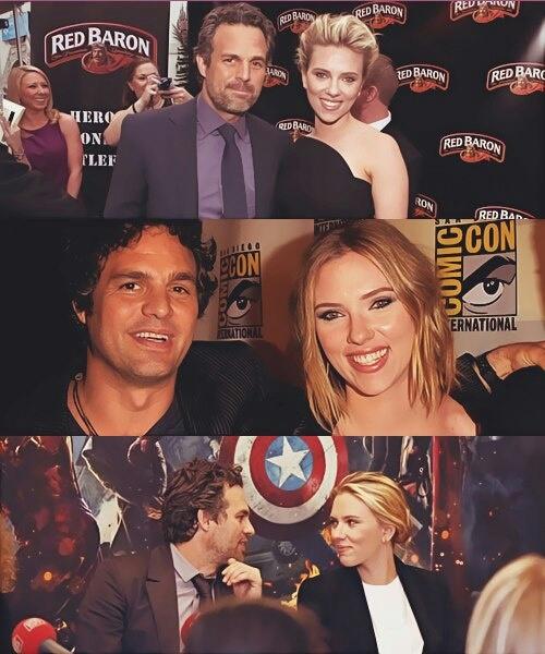 Happy birthday to Scarlett Johansson and Mark Ruffalo     