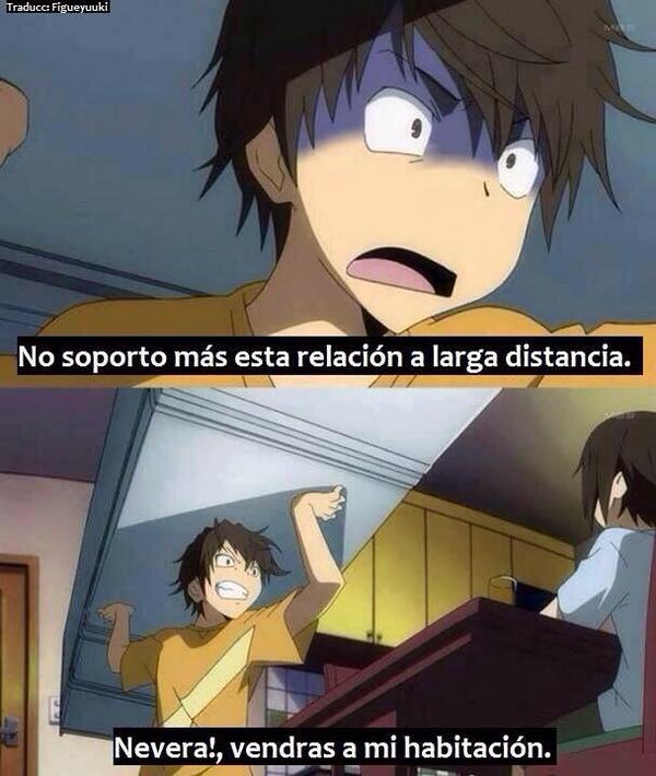 mamenua's tweet photo. "@carmentl1999: "@MejoresTwits: Maldita distancia.. http://t.co/kfCovw6zDG"muy nuestro @mamenua ❤❤😂😂"te quieroo mamasita 😜
