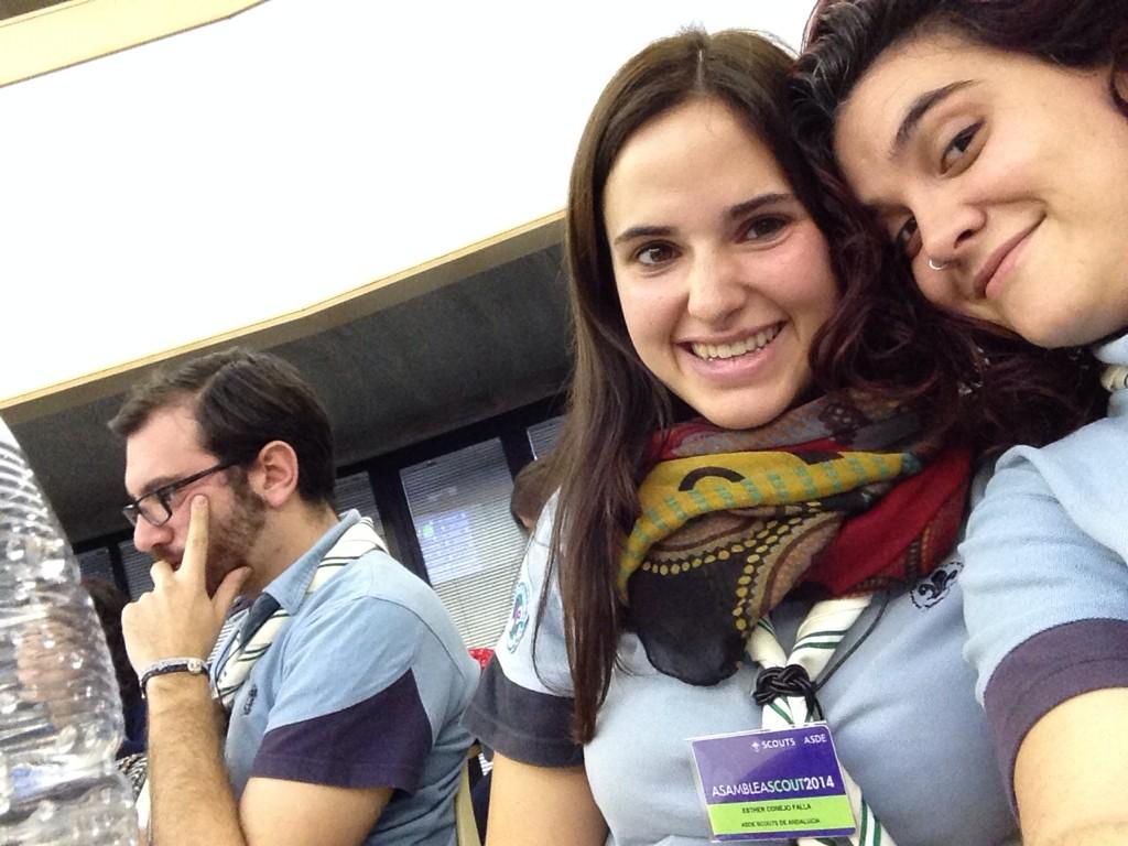 monlopezmartin's tweet photo. Representado a @SCOUTSAND en #AsambleaScout con @EstherConejo @Alvaro_Ort http://t.co/JuP0MA2q9i
