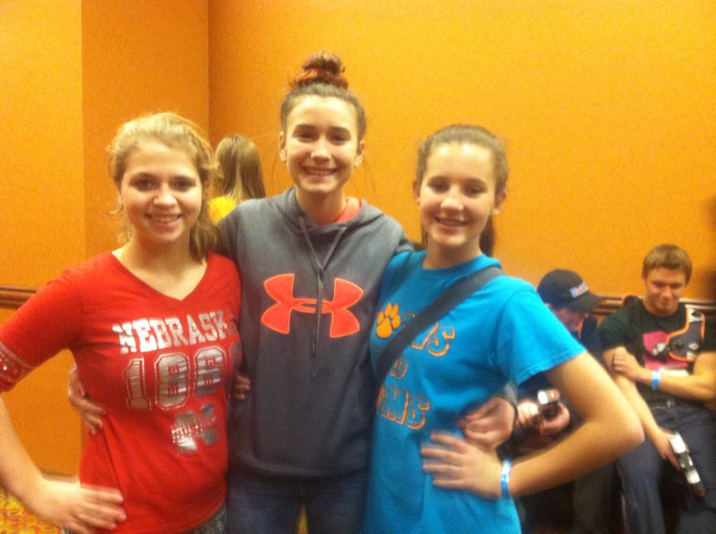 adriannahoskins's tweet image. #CollideNE Reunited and it feels so good💜