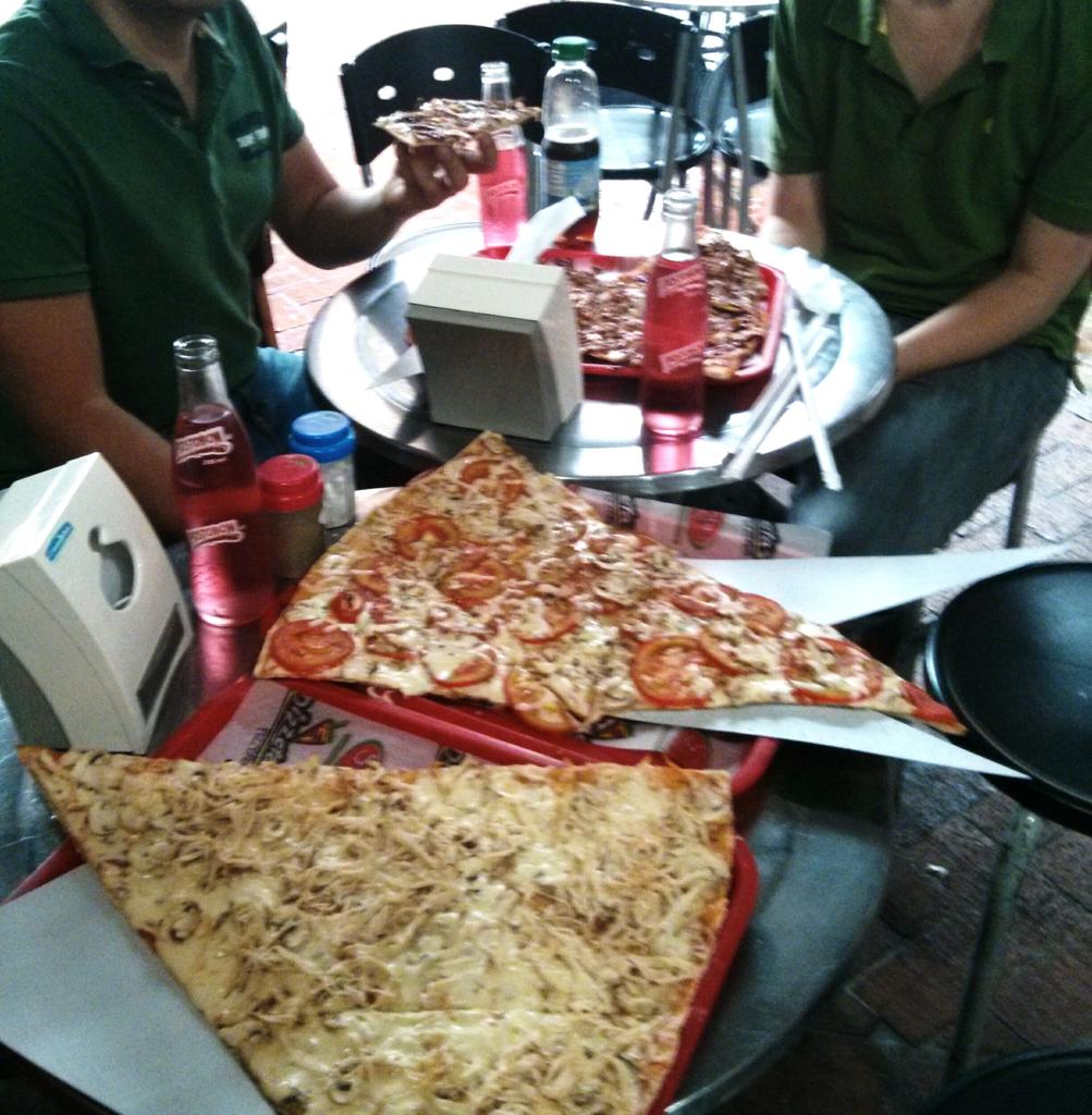 BustardGame's tweet photo. Game jam #indiesvspewdiepie got us starving. Pizza is the way to go! #Pizza is always the answer. #indiedev #lunch http://t.co/VlFGexrxMG