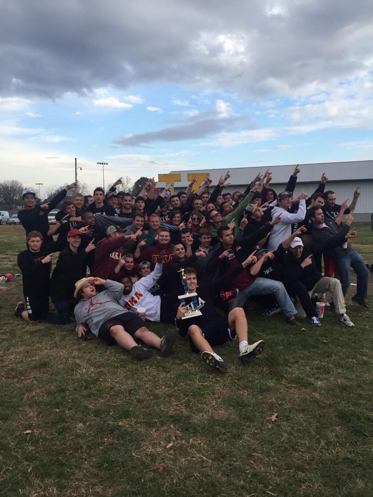 PiKappaAlpha_EI's tweet photo. 2014 Alpha Xi Delta Football FrenXi Champions http://t.co/5KfGThLVkG