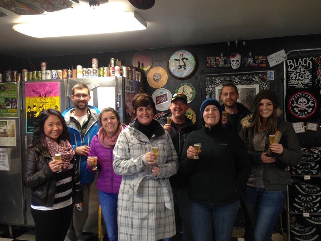 First stop Boneyard Beer! Gotta try their seasonal Orange is the new Jack! <a href="/WanderlustTours/">Wanderlust Tours | Bend, Oregon</a> <a href="/BoneyardBeer/">Boneyard Beer</a>