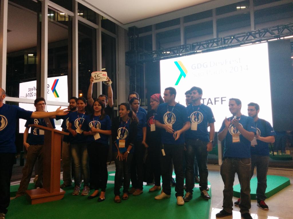 wrferreira's tweet photo. Obrigado ao voluntários #DevFestSP #DevFestSP14 #DevFest14 http://t.co/8aTdsWYfzx