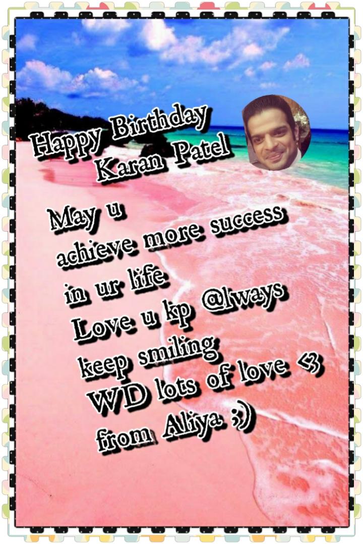 My Sexy Handsome Prince charming
 Happy BIRTHDAY Karan PATEL HV fun ;)     