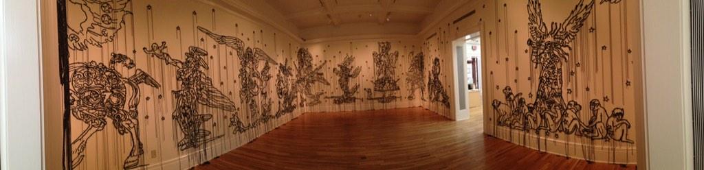 SpiegelSeminar's tweet photo. Absolutely incredible works @NewcombGallery #HewLocke #EbonyGPatterson #mixedmedia #spiegelNOLA #contemporaryart http://t.co/HVU1JZKzUA