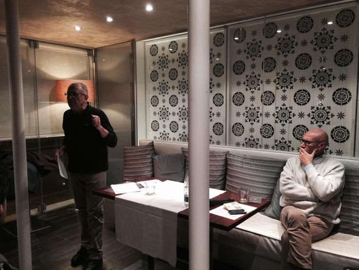 EnzaZanzi's tweet image. Gianni Morelli al Tribeca di Ravenna #librando