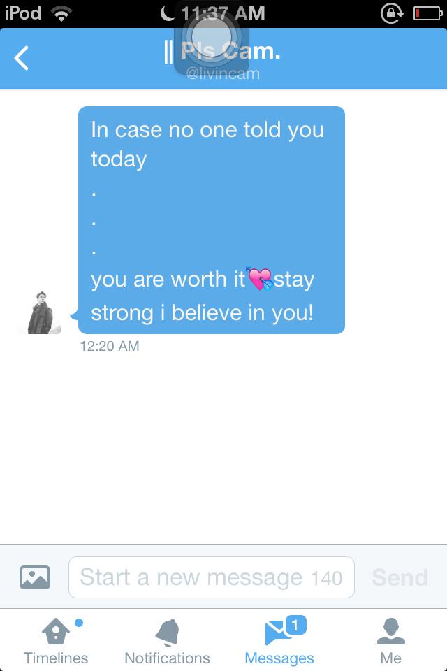 DatOneFanboy_'s tweet photo. Made my day❤ @livincam there needs to be more people like you💝 http://t.co/w5QNHpBpzP