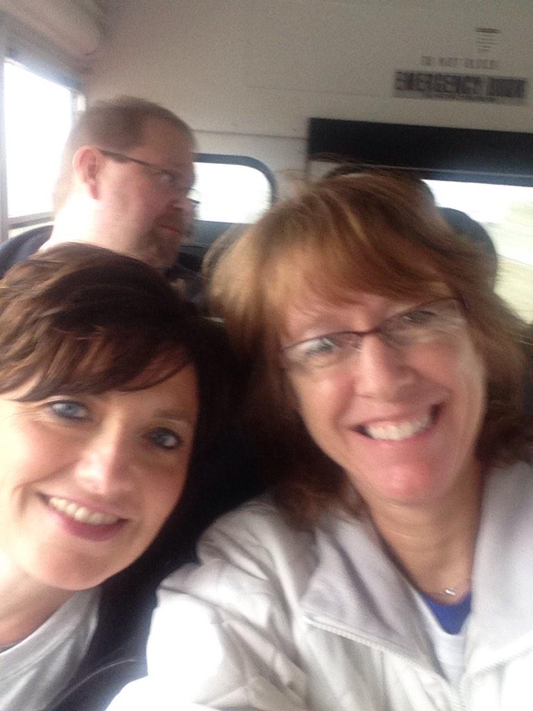 lindaamercer's tweet image. On our way to help at the nursing home! #CollideNE