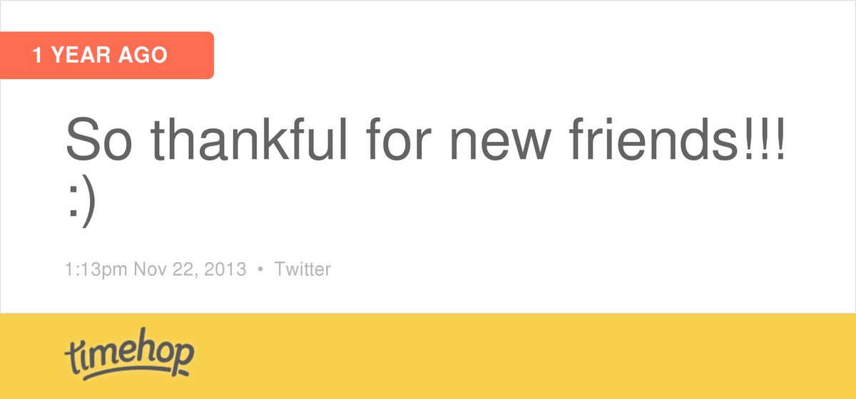 Sarah_baraa's tweet photo. Exactly 1 year ago today! (via @timehop) http://t.co/krR6zY1eKP http://t.co/RYwIZMmseK