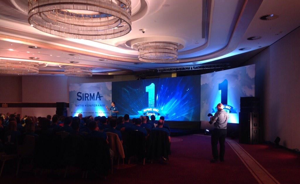 PlaybackMusic86's tweet photo. SIRMA SATIŞ KONFERANSI 2014 http://t.co/JOj4yEaadO