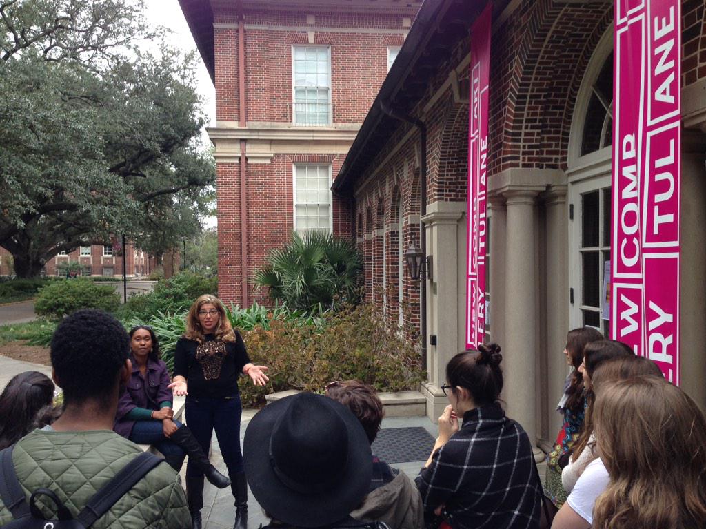 SpiegelSeminar's tweet photo. Leaving @NewcombGallery on the road to @NOMA1910 #p3nola #notesfornow #mfsirmans #spiegelNOLA #upenn #pennarthistory http://t.co/2iMD8F51Vq