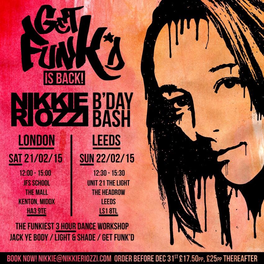 emmamgee's tweet photo. “@NIKKIERIOZZI: #getfunkd #birthdaybash #nikkieriozzi #dance #event #discounted till 31dec! #RT http://t.co/NbbDwPaPTS” @naomileopard