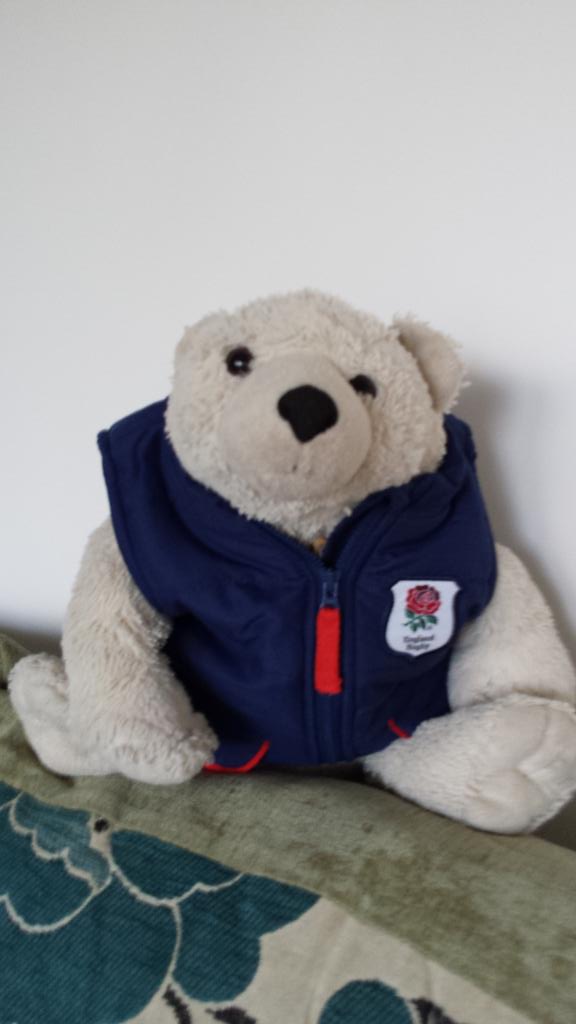bazza331's tweet photo. @EnglandRugby Gus says good luck! http://t.co/CgDtrNvNT1