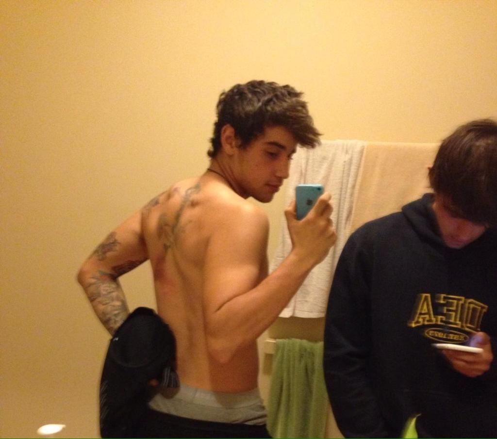 his back is sexier than me