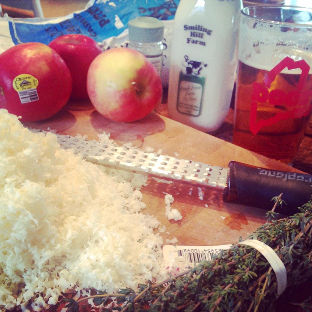 Why just cook when you can cook with beer? @sebagobrewing #nedryerson #friendsgiving