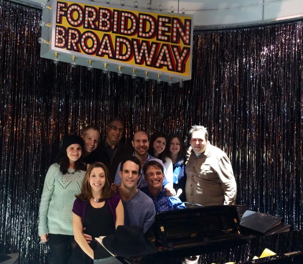 It's our final performance. I've had the greatest experience &amp; made wonderful friends. Here's to <a href="/ForbiddenBwayUK/">Forbidden Broadway</a>!