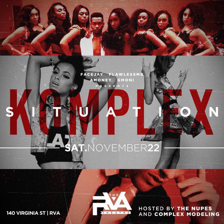complexmodelss's tweet image. We&apos;re live at RVA Theater tonight. #VCU #RVA #CompleXModels