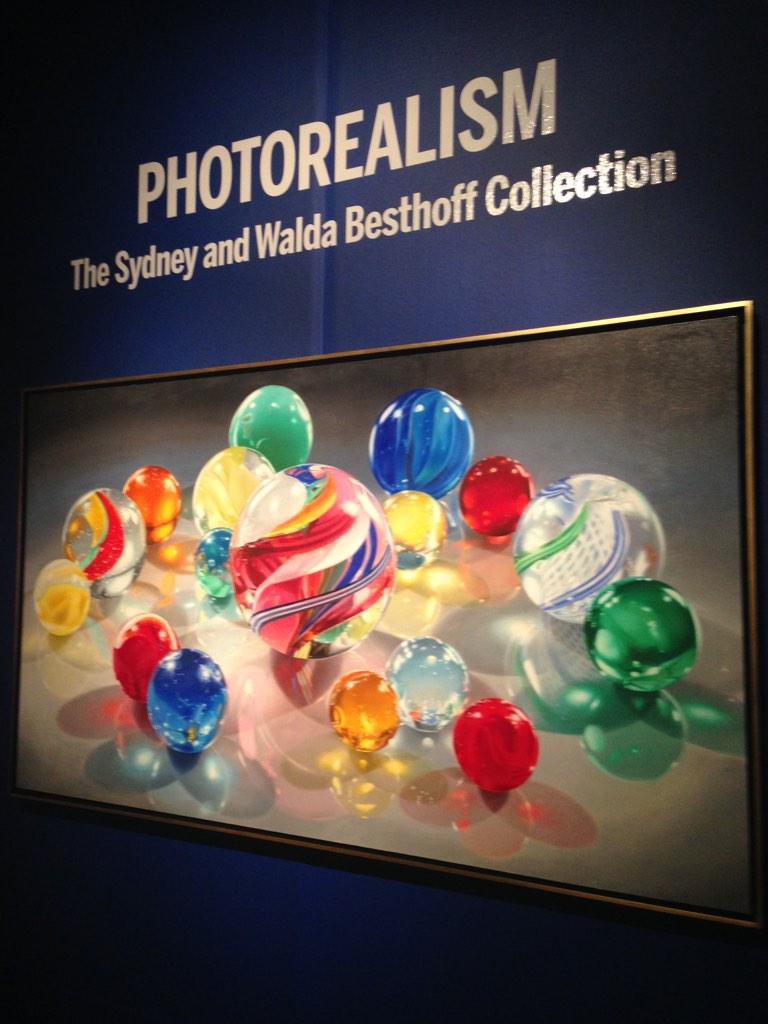SpiegelSeminar's tweet photo. @NOMA1910 just visited their #photorealism exhibit. THANK YOU #Sydney&amp;WaldaBesthoffCollection  #CharlesBell #DonEddy http://t.co/ebqhDcChp5