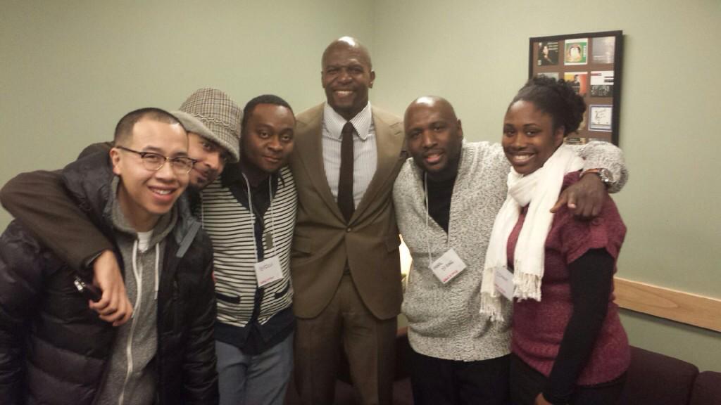 SolePurpose's tweet photo. We had the opportunity to sit down for an exclusive 20-Minute chat with @terrycrews for #WMAM2014 #Manhood http://t.co/itXzmmvFpi