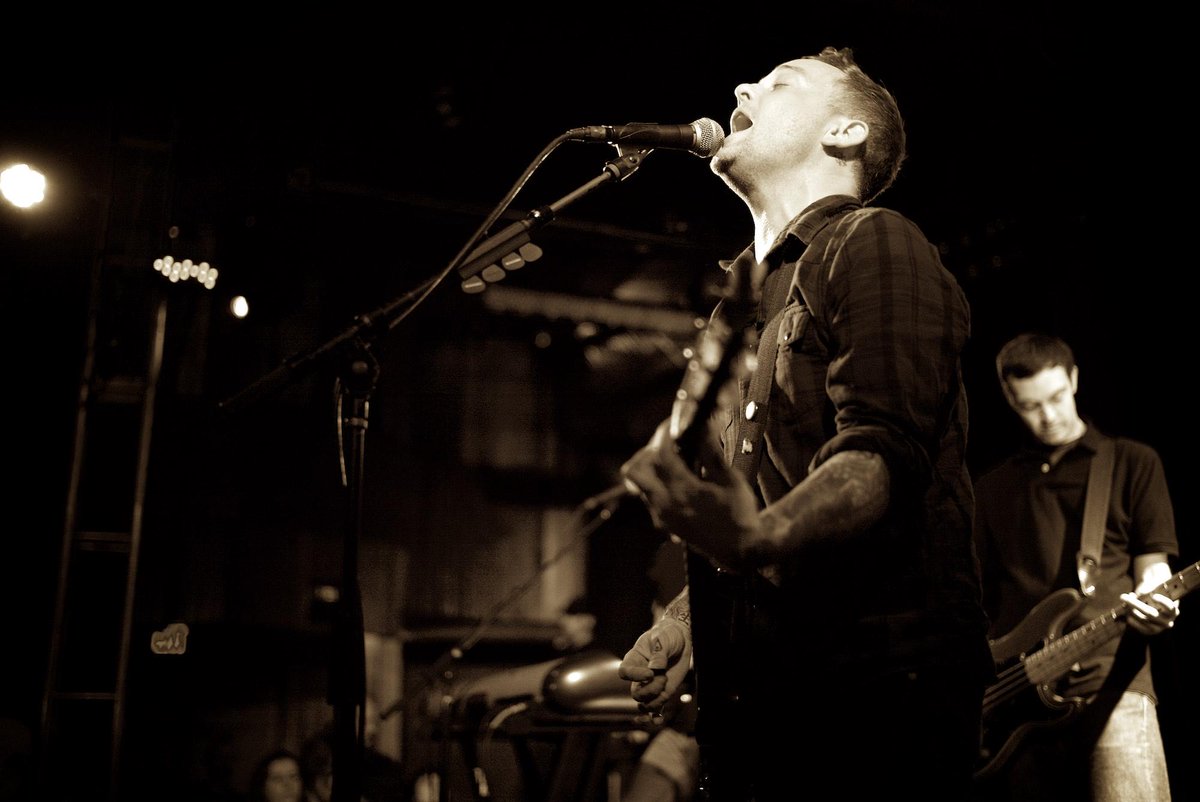 Me and <a href="/hausedave/">Dave Hause</a> at the Troubadour last week. Thanks to <a href="/ndrewStuart/">Andrew Stuart Photos</a> for the photo.