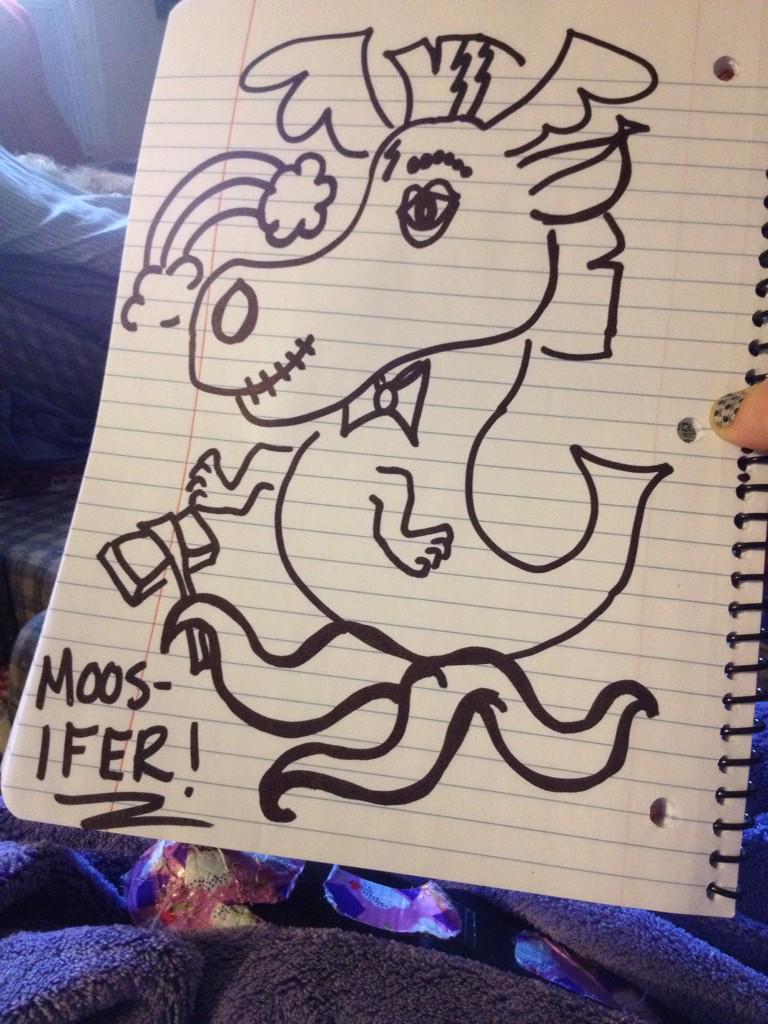 tashnicolor's tweet photo. @AmazingPhil moosifer! http://t.co/Rmj0Nt4htf