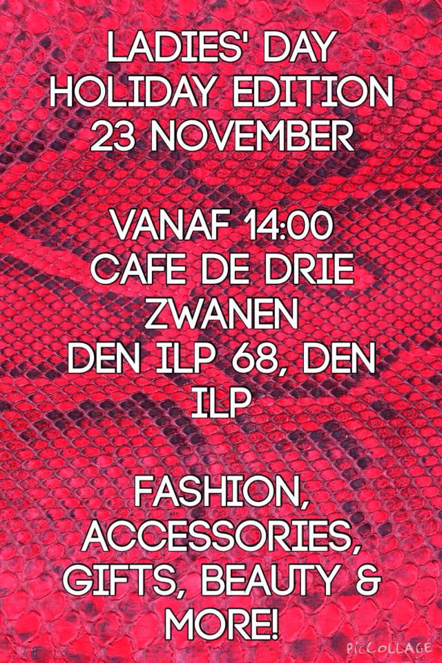 pleuntje's tweet photo. Morgen is er vanaf 14 uur #Ladiesday in cafรฉ De 3 Zwanen in Den Ilp #geefmijmaarbubbels #fashionshow #ShopEvent โค๏ธ http://t.co/iqaQC2YqcI